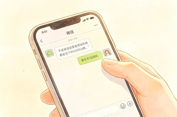 你有没有一个认识很多年, 但已经很久没联系的朋友?