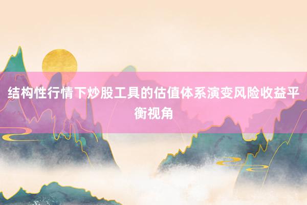 结构性行情下炒股工具的估值体系演变风险收益平衡视角